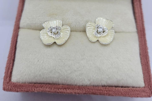 Petal Glow Floral Studs