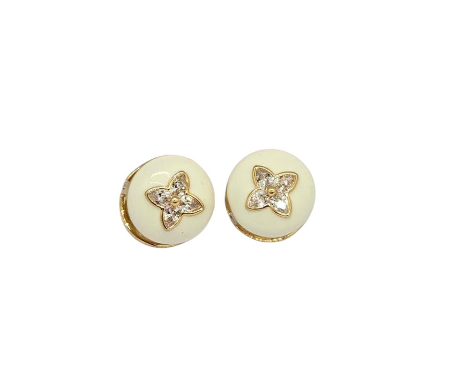 Golden Bloom Stud Earrings