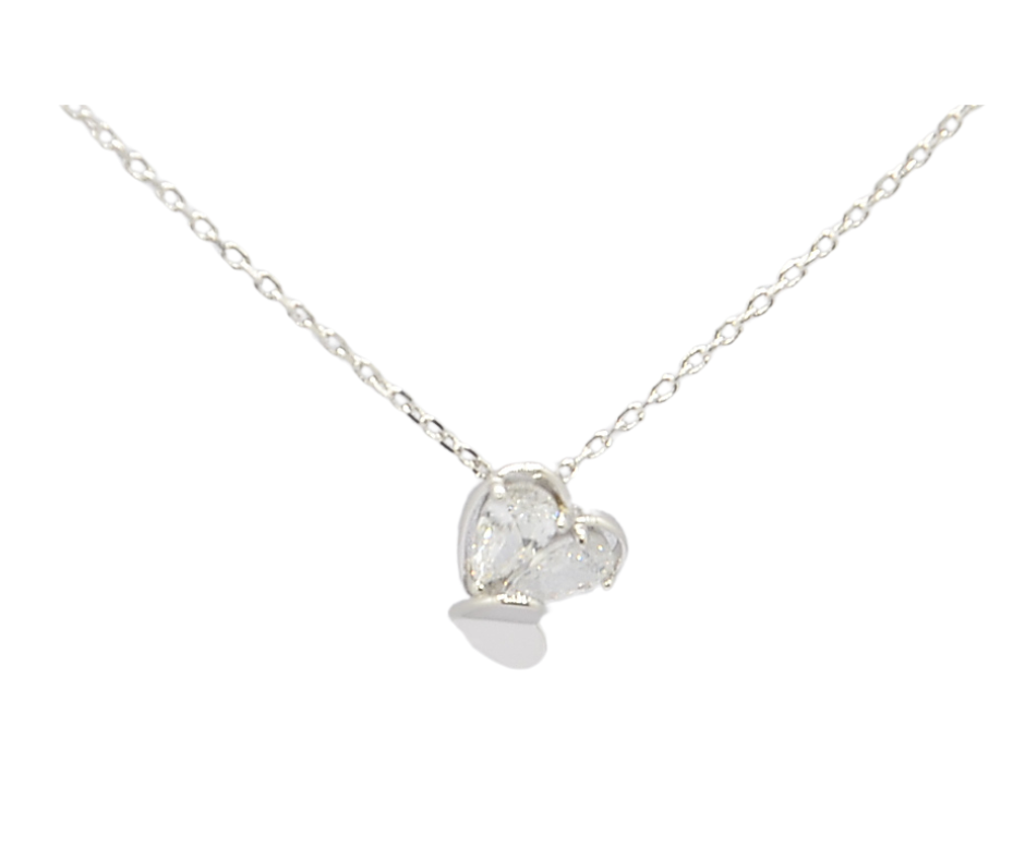 925 Silver Eternal Bond Heart Pendant