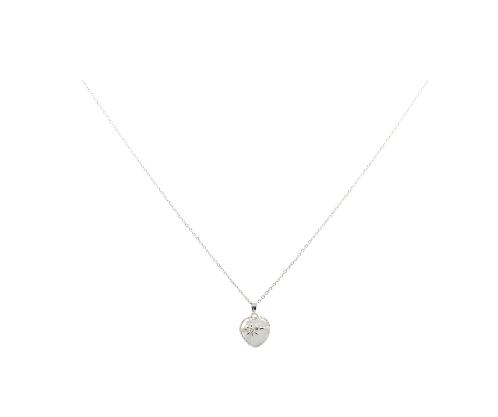 Eternal Bloom Heart Necklace