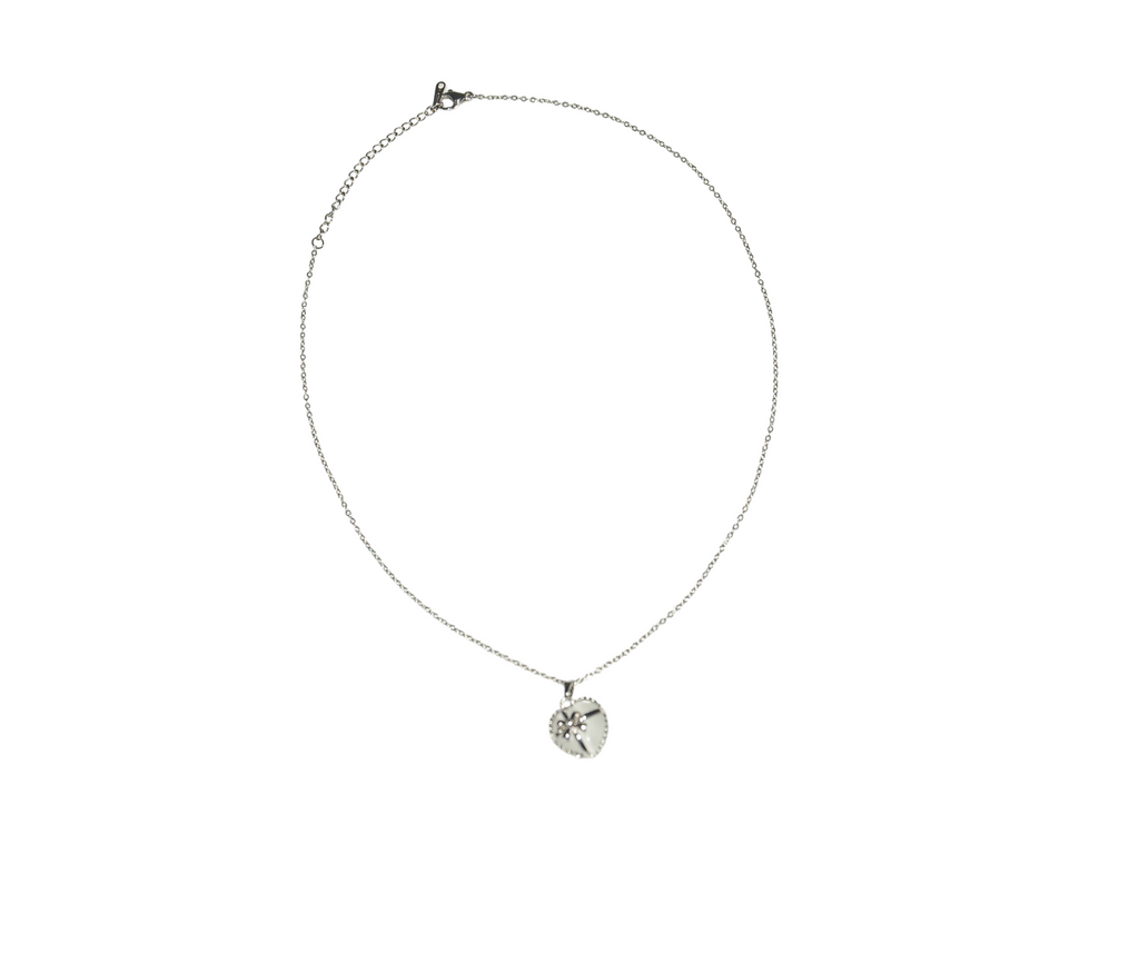 Eternal Bloom Heart Necklace