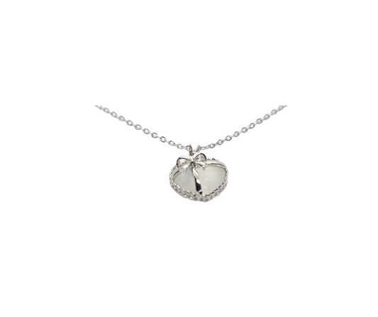 Eternal Bloom Heart Necklace