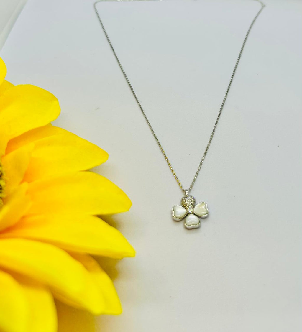 925 Silver - Petals of Grace Necklace