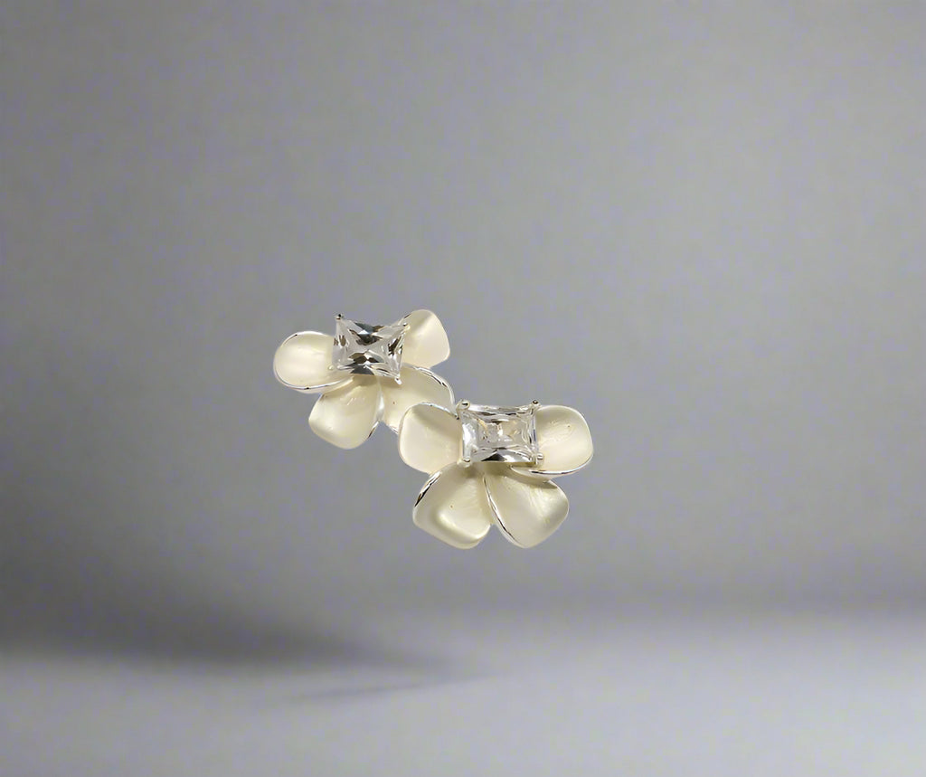 Half Blossom Elegance Studs