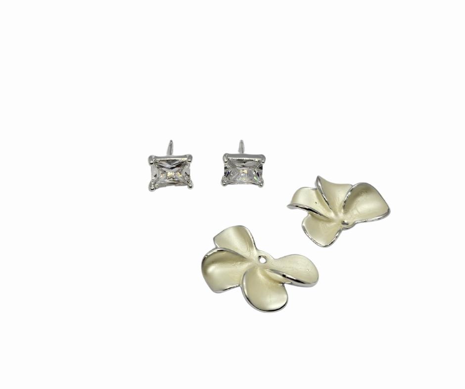 Half Blossom Elegance Studs