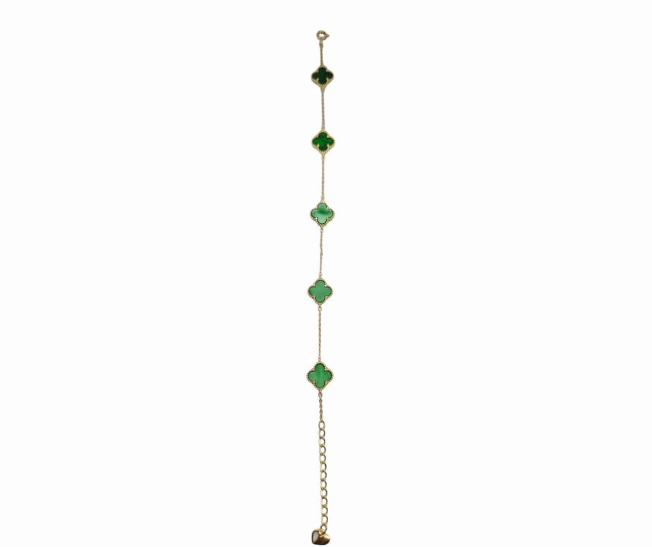 Green Emerald Grace Bracelet