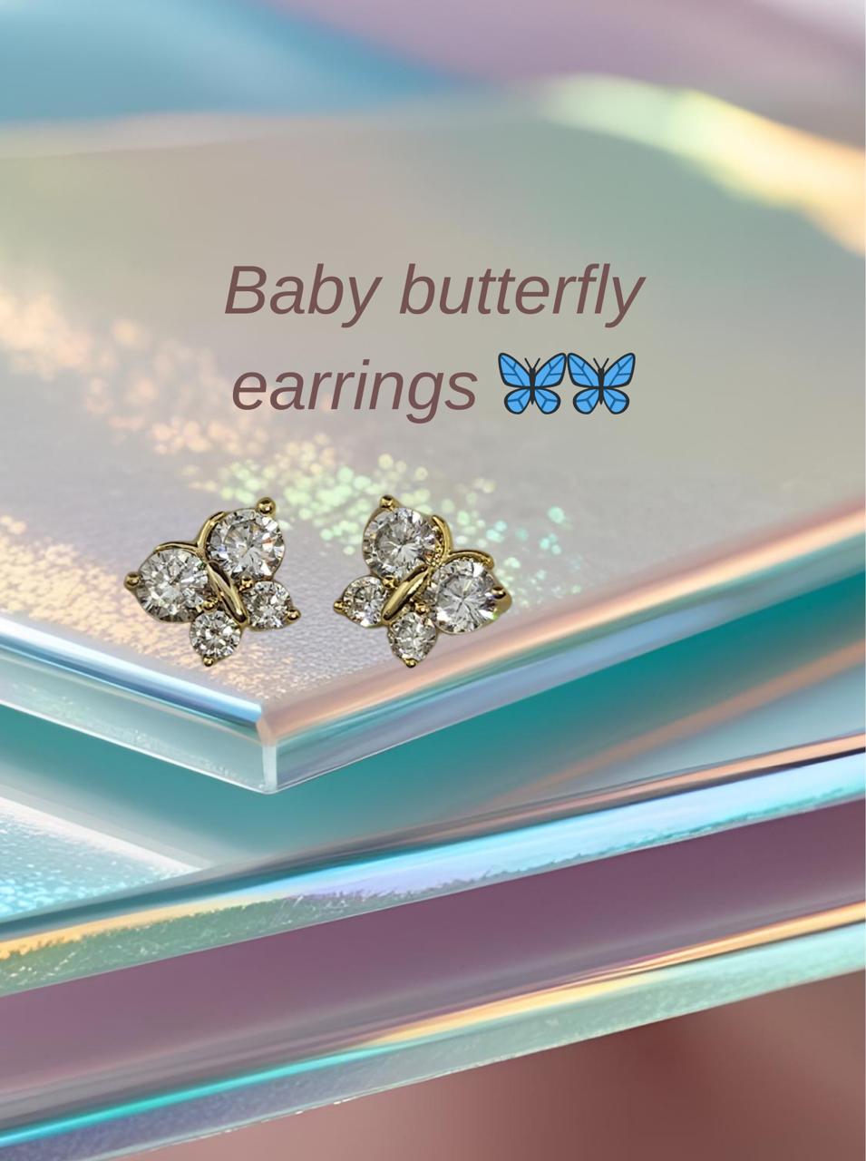 Baby Butterfly earring