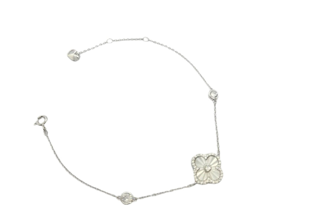 Floral Charm Bracelet