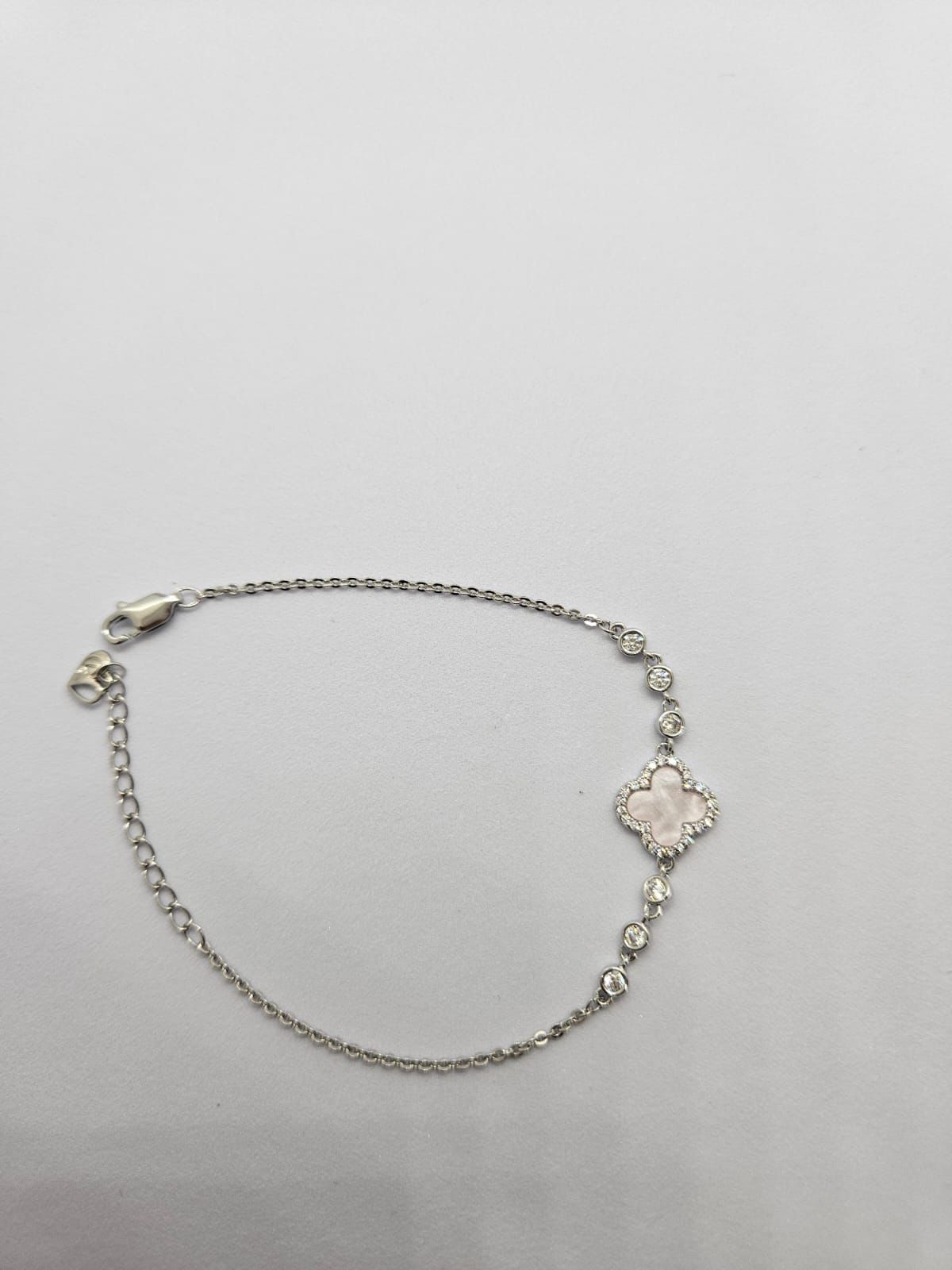 Silver Bloom Bracelet