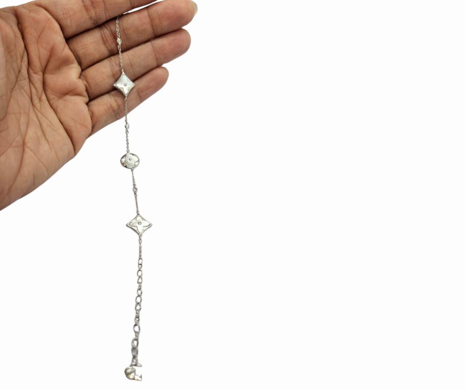 Fleur Harmony Silver Bracelet