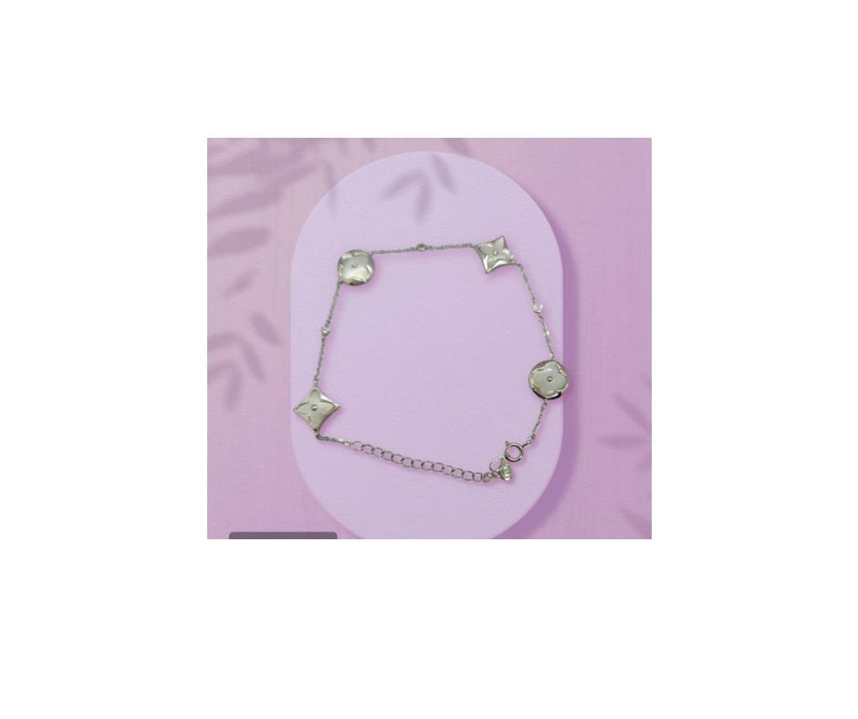 Fleur Harmony Silver Bracelet