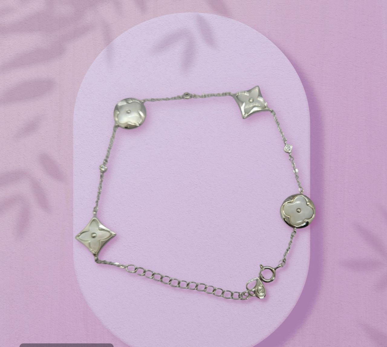 Fleur Harmony Silver Bracelet