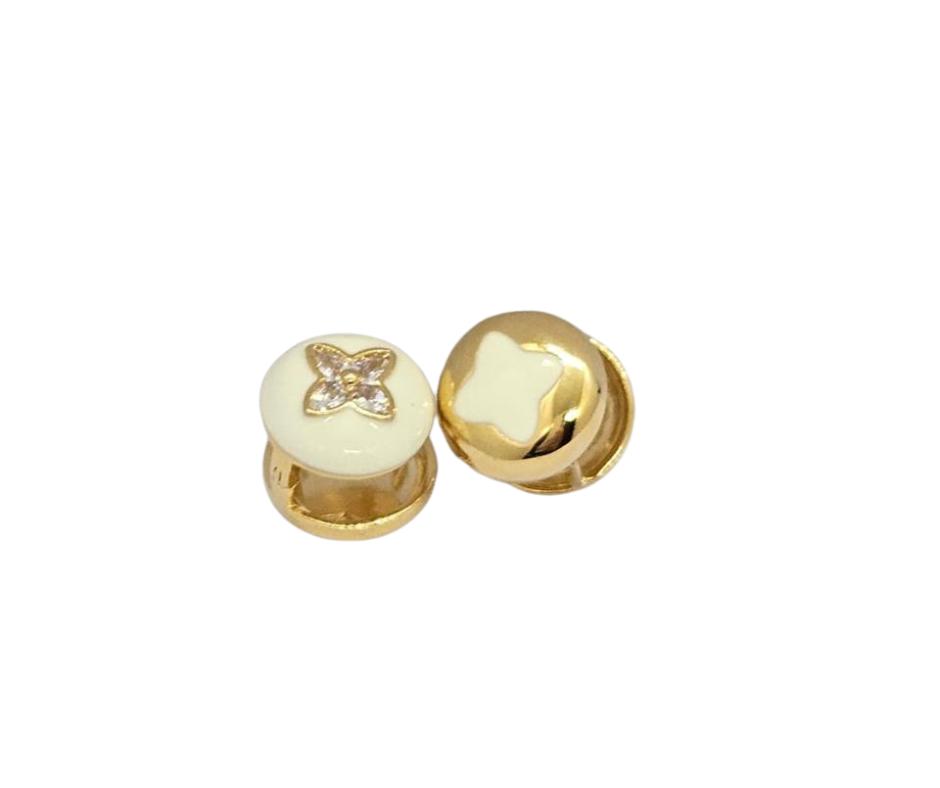 Golden Bloom Stud Earrings