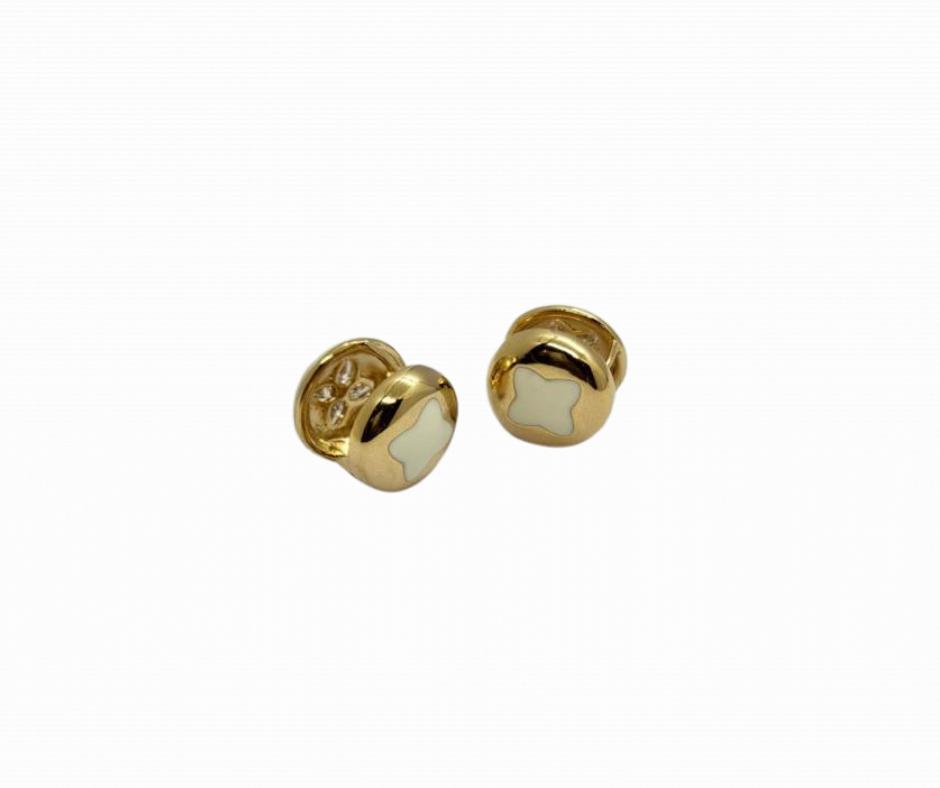 Golden Bloom Stud Earrings